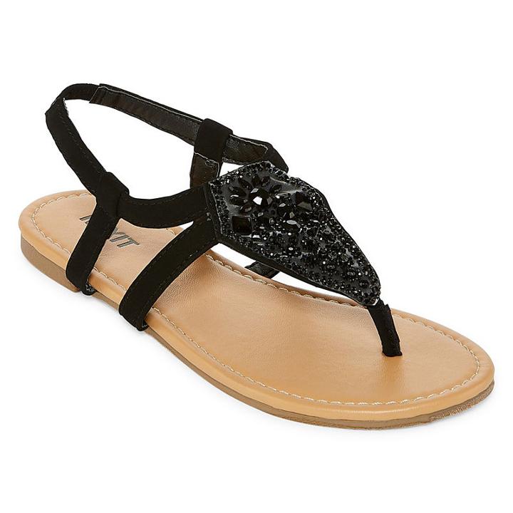 Mixit Cluster Jewel Strap Sandals