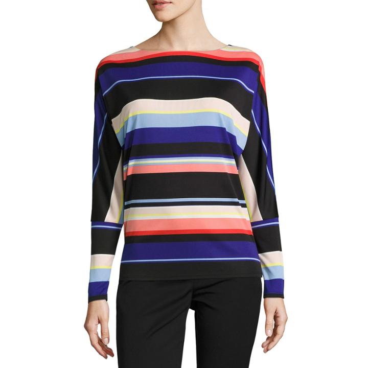 Worthington Long Sleeve Crew Neck Top