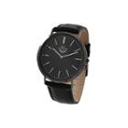Ny London Mens Black Strap Watch-10015