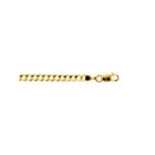 14k Yellow Gold 3.15 Mm Curb Necklace 26