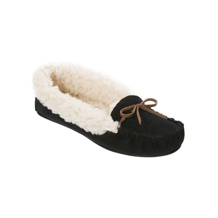 Dearfoams Womens Moccasin Slippers