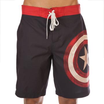 Bioworld Captain America Board Shorts