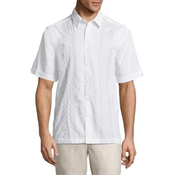 Havanera Short Sleeve Pattern Button-front Shirt
