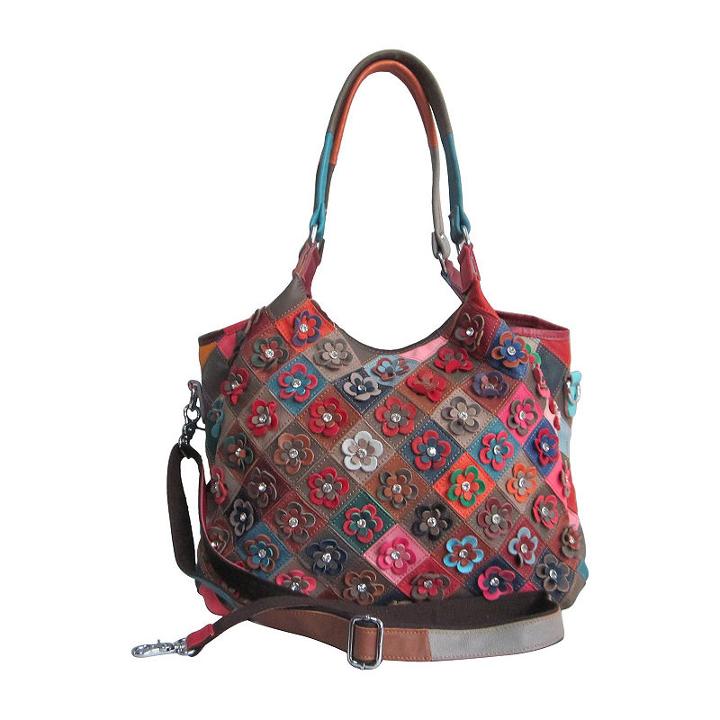 Amerileather Winstel Leather Tote Bag