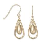 14k Gold Teardrop Earrings