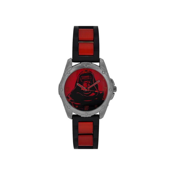 Star Warsmens Red Strap Watch