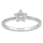Enchanted Disney Fine Jewelry Womens 1/4 Ct. T.w. Round Diamond 10k Gold Promise Ring