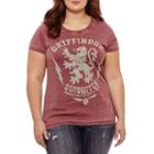 Short Sleeve Crew Neck Harry Potter T-shirt-womens Juniors Plus