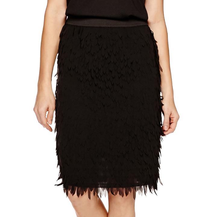 Worthington Fringe Skirt