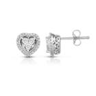 Trumiracle 1/4 Ct. T.w. Round White Diamond Sterling Silver Stud Earrings