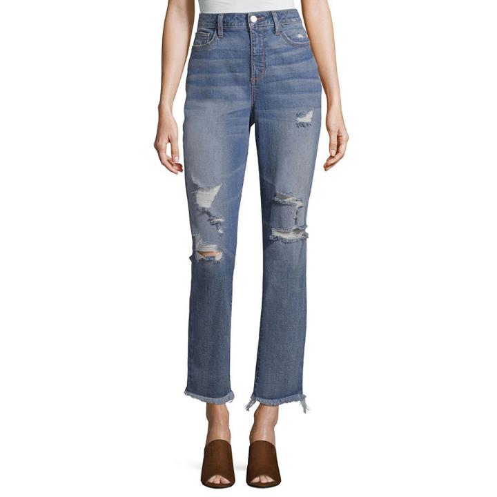 A.n.a Straight Fit Straight Leg Jeans
