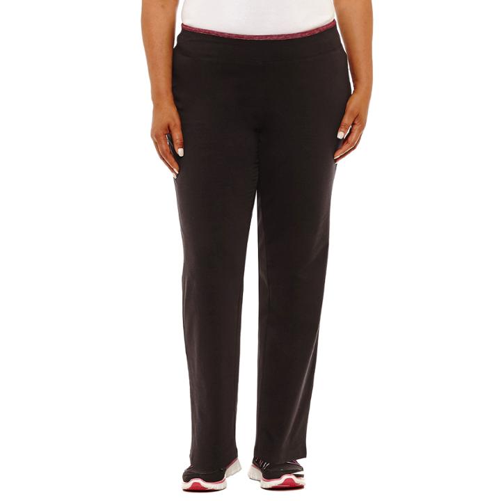 Colorblock Waistband Pant-plus