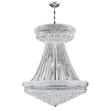 Empire Collection 32 Light 45 Round Crystal Chandelier