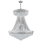 Empire Collection 32 Light 45 Round Crystal Chandelier