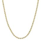 Infinite Gold&trade; 14k Yellow Gold 18 Glitter Solid Rope Chain