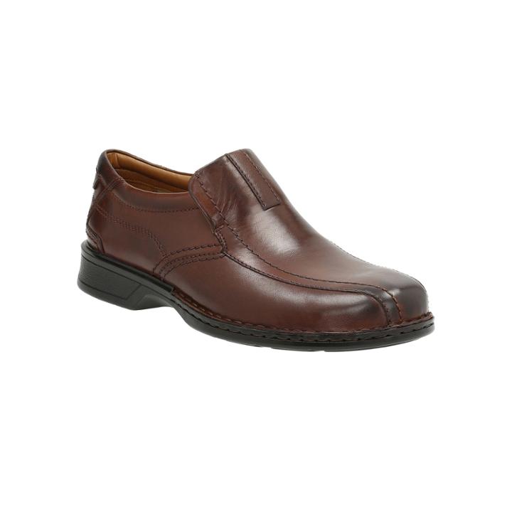 Clarks Escalade Step Mens Leather Loafers
