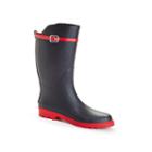 Henry Ferrera Nu Face Belted Tall Rubber Rain Boots
