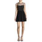 Love Reigns Sleeveless Sequin-top Fit-and-flare Dress - Juniors