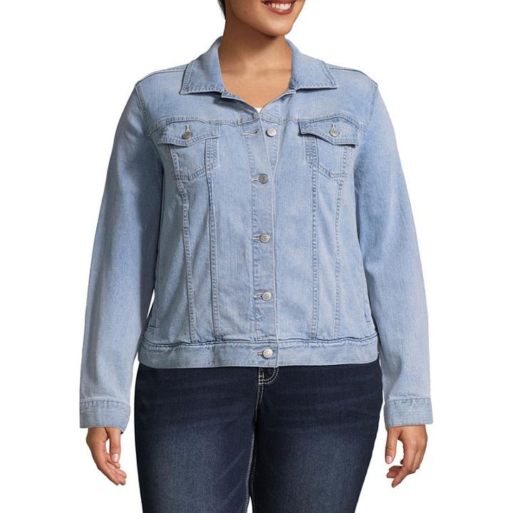 Boutique + Denim Jacket - Plus