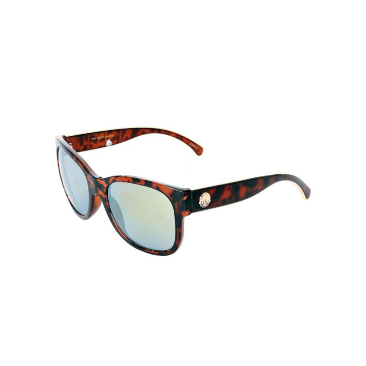 Big Buddha Metal-trimmed Square Sunglasses