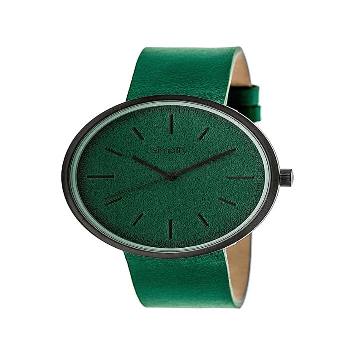 Simplify Unisex Blue Strap Watch-sim3004