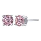 Diamonore&trade; 1 Ct. T.w. Pink Simulated Diamond Studs