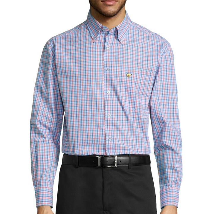Jack Nicklaus Long-sleeve Button-front Shirt