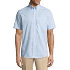 Dockers Short Sleeve Gingham Button-front Shirt