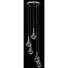 Sierra 5-light Chrome Chandelier