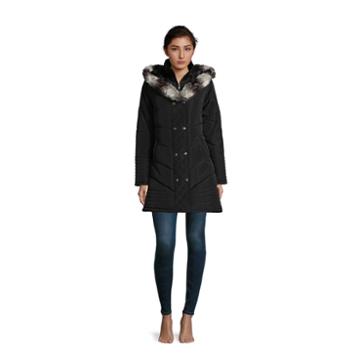 Kc Collections Heavyweight Hooded Puffer Jacket