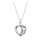 Inspired Moments Womens Sterling Silver Locket Necklace