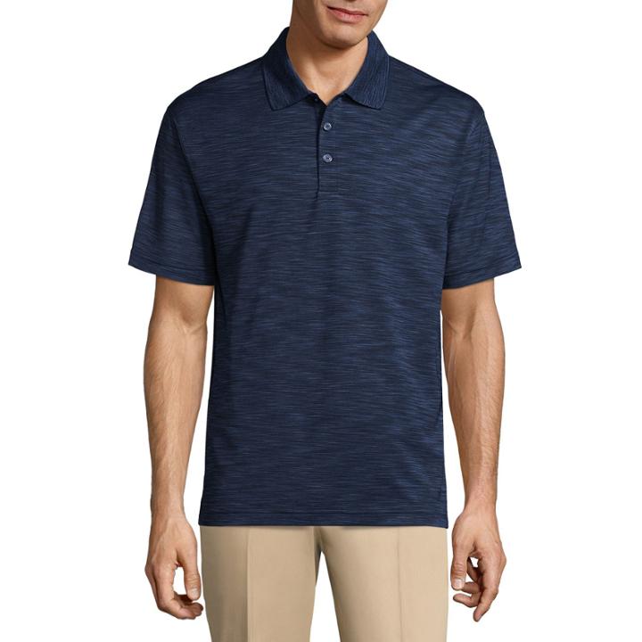 Haggar Short Sleeve Poly Polo Shirt