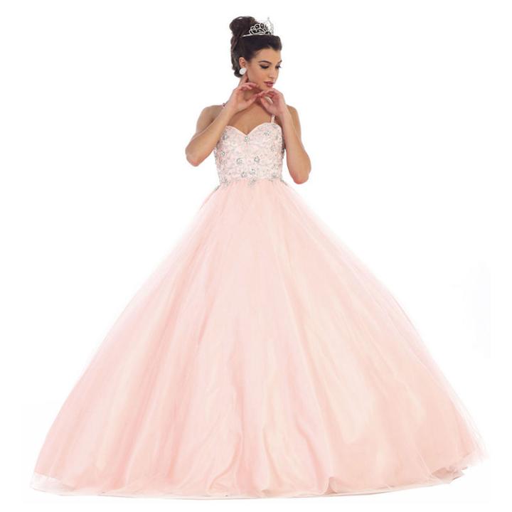Formal Beaded Ball Gown - Juniors