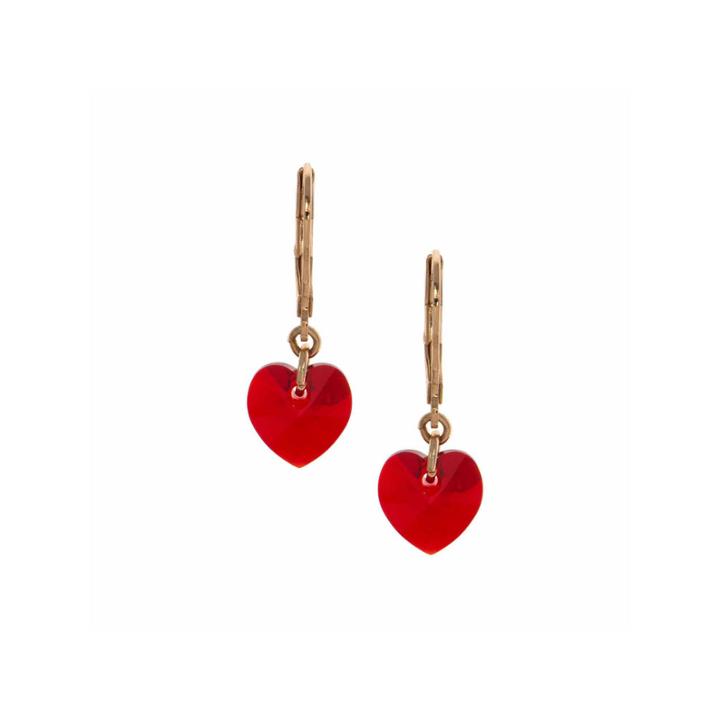 Gloria Vanderbilt Red Drop Earrings