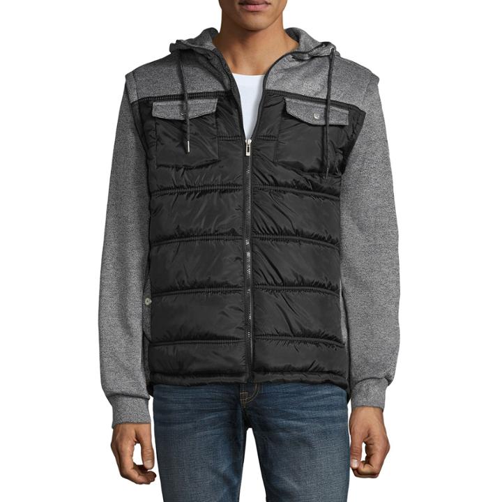 Ecko Unltd Long Sleeve Nylon Hoodie