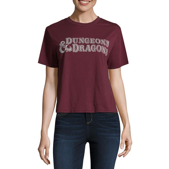 Hybrid Short Sleeve Crew Neck T-shirt-womens Juniors