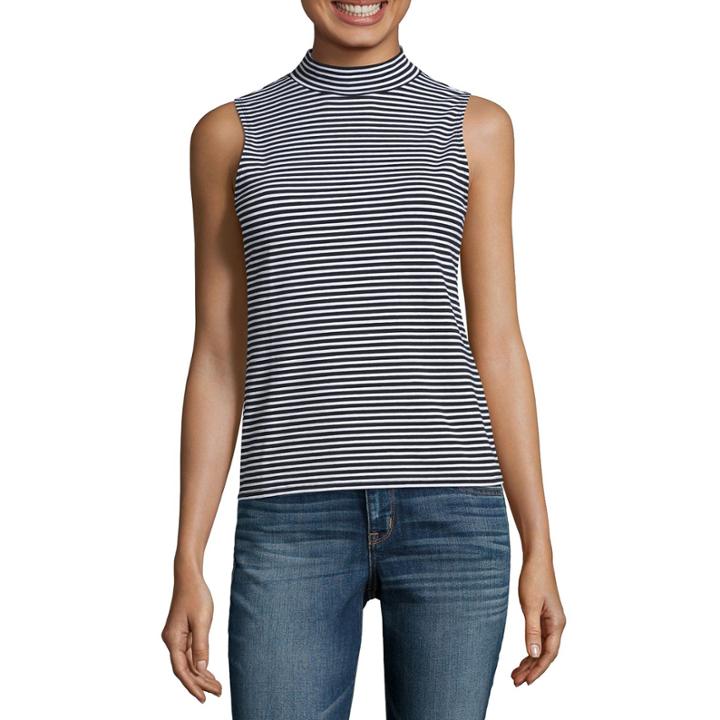Cs Mock Neck Knit To