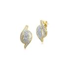 Diamond Blossom 1 Ct. T.w. Genuine White Diamond Stud Earrings