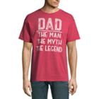 Father's Day Dad The Legend Graphic Tee