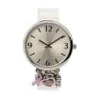 Mixit Womens Silver Tone Bangle Watch-jcp3033st