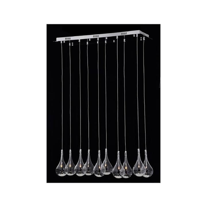 Sierra 10-light Chrome Chandelier