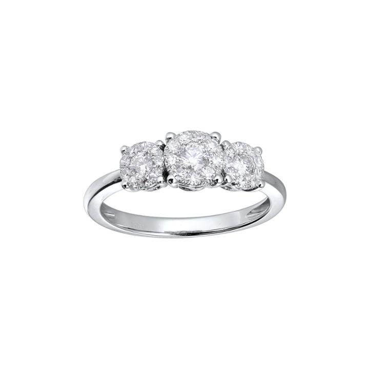 Brilliant Dream&trade; 1/2 Ct. T.w. Diamond 3-stone Engagement Ring