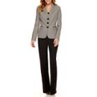 Le Suit Dot Jacquard 3-button Jacket And Pants Suit Set