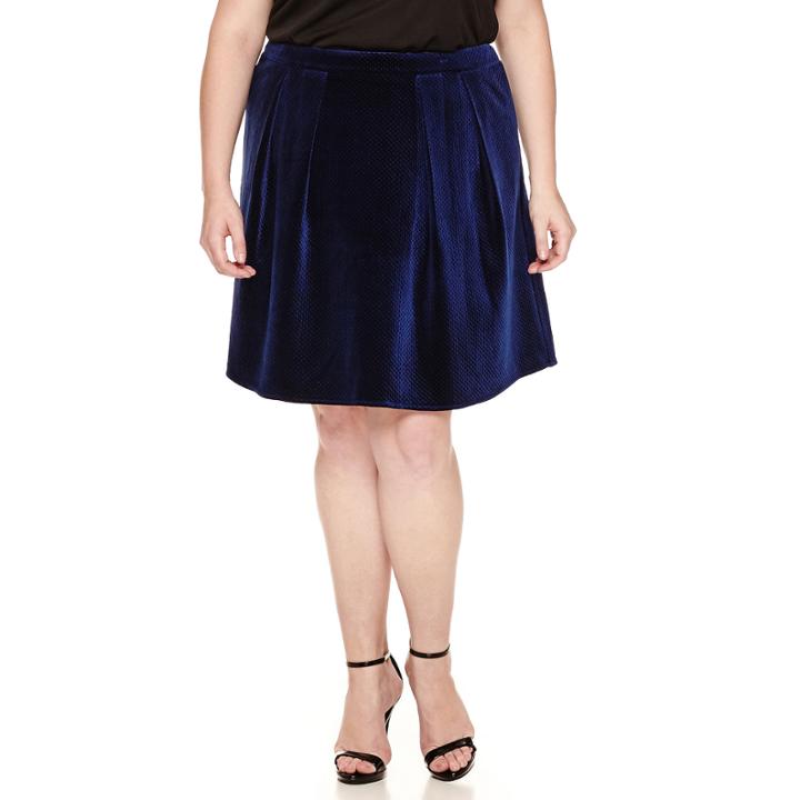 Worthington A-line Skirt-plus