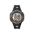 Marathon By Timex Mens Black Resin Strap Digital Watch T5k801m6