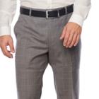 Stafford Grid Slim Fit Suit Pants