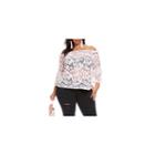 Fashion To Figure Allie Lace Off Shoulder Bell Sleeve Top - Plus