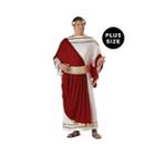 Caesar Adult Burgundy Costume