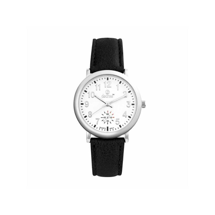 Decree Womens Strap Watch-pt1781slbk