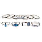 Arizona Womens Blue Stackable Ring